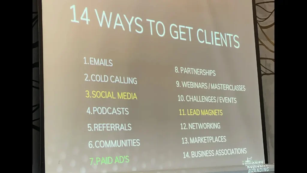 14 ways to get clients